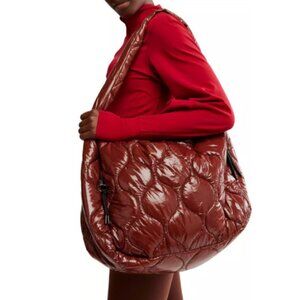 NEW Free People X FP Movement Surplus Shine Carryall in Nutshell